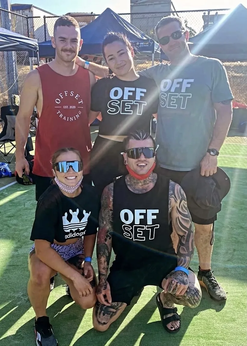 Offset team at games event